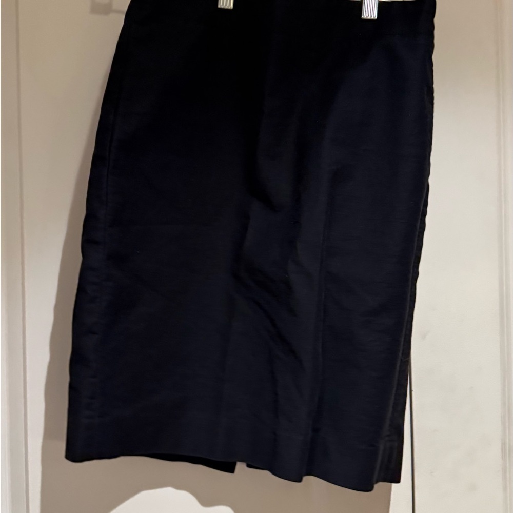 J. Crew Classic Black Pencil Skirt